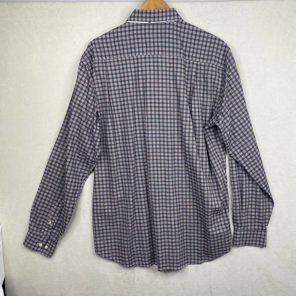 NWT Beretta Classic Wood Drip Dry Long Sleeve Button Down Shirt Black/White-3XL - Picture 5 of 5